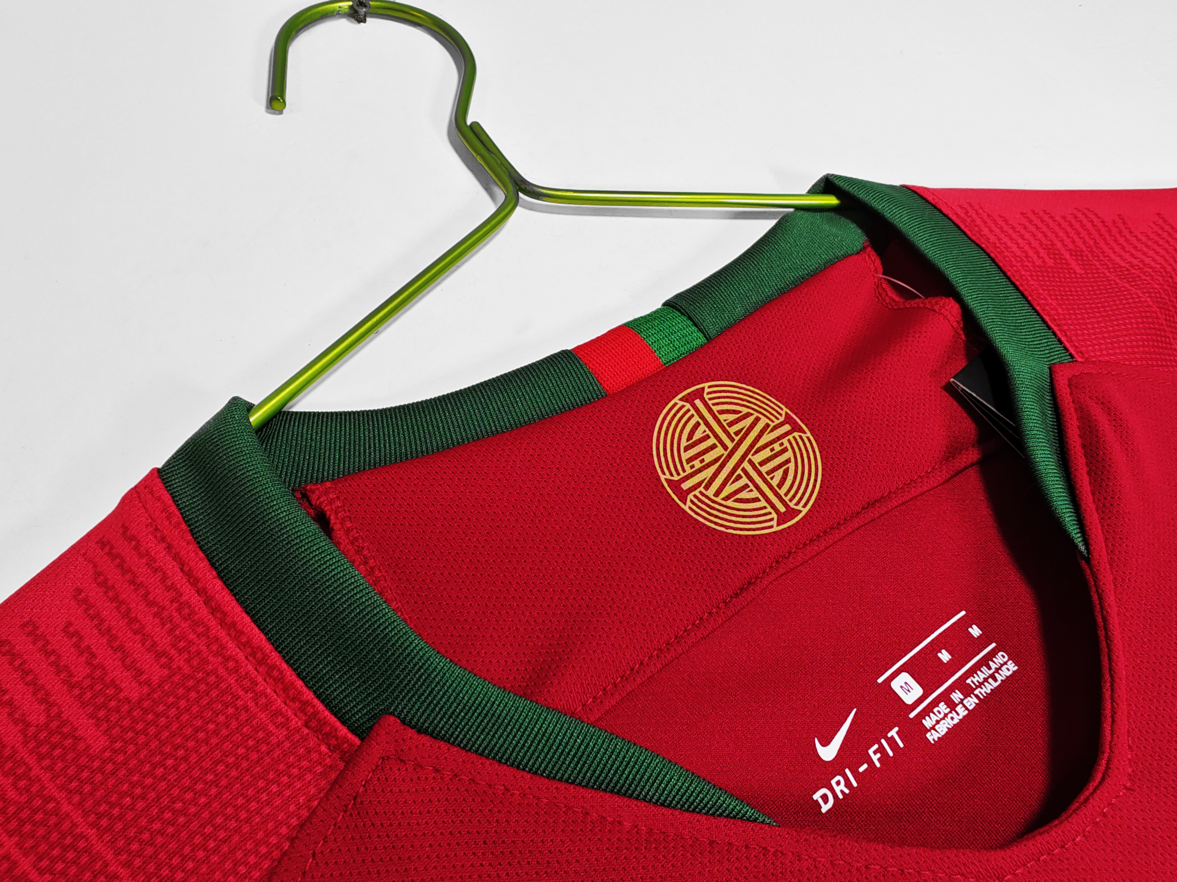 2018 Portugal home retro Fans version Long sleeves