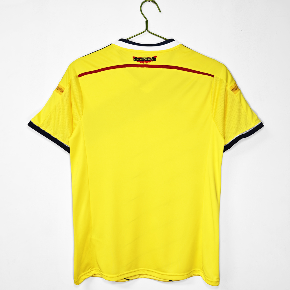 2014 Colombia home retro Fans version