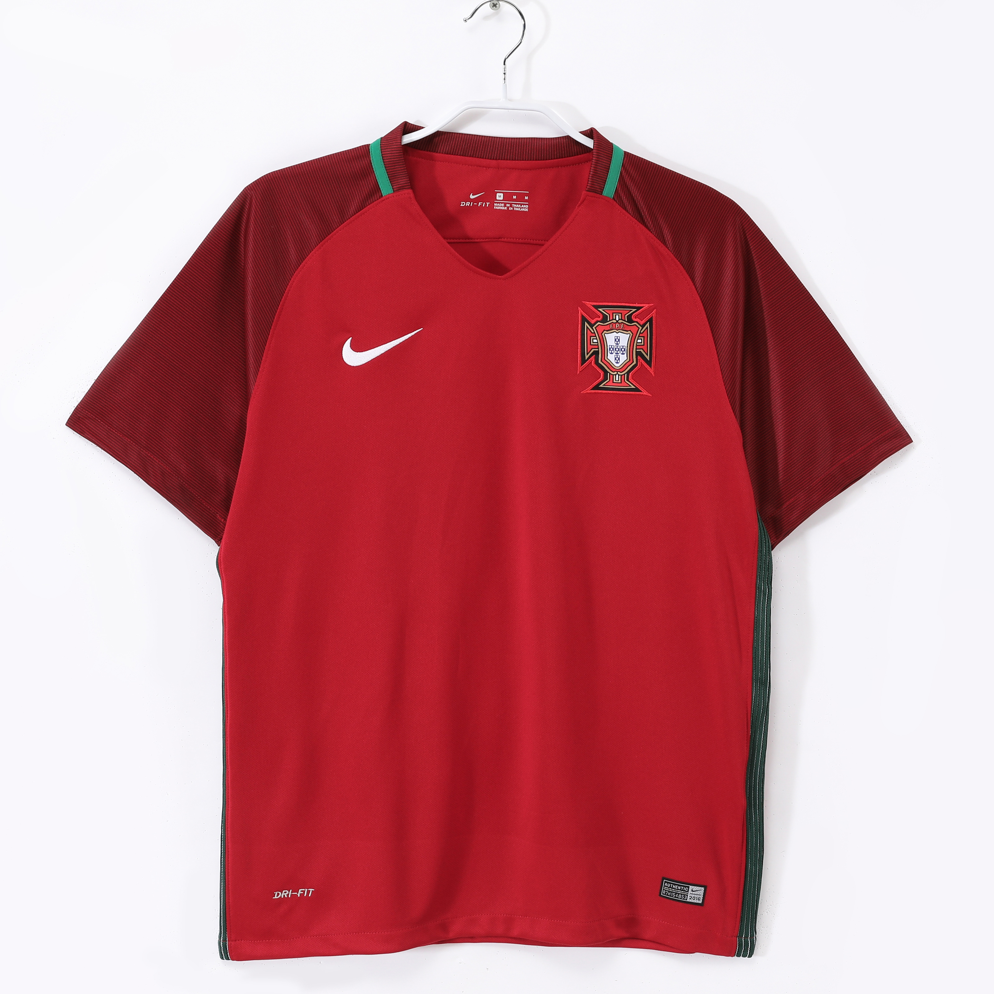 2016 Portugal home retro Fans version