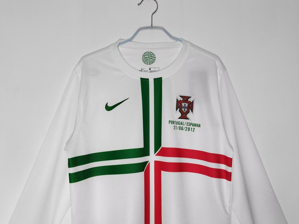 2012/13 Portugal away retro Fans version Long sleeves