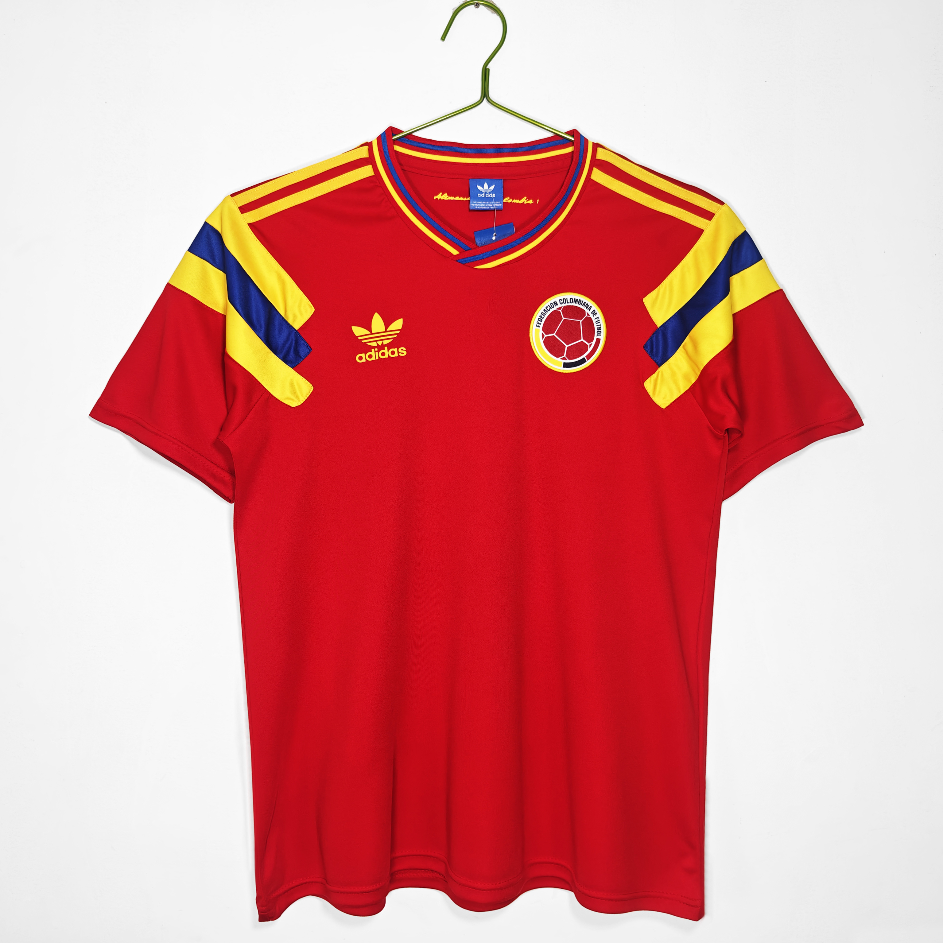 1990 Colombia away retro Fans version