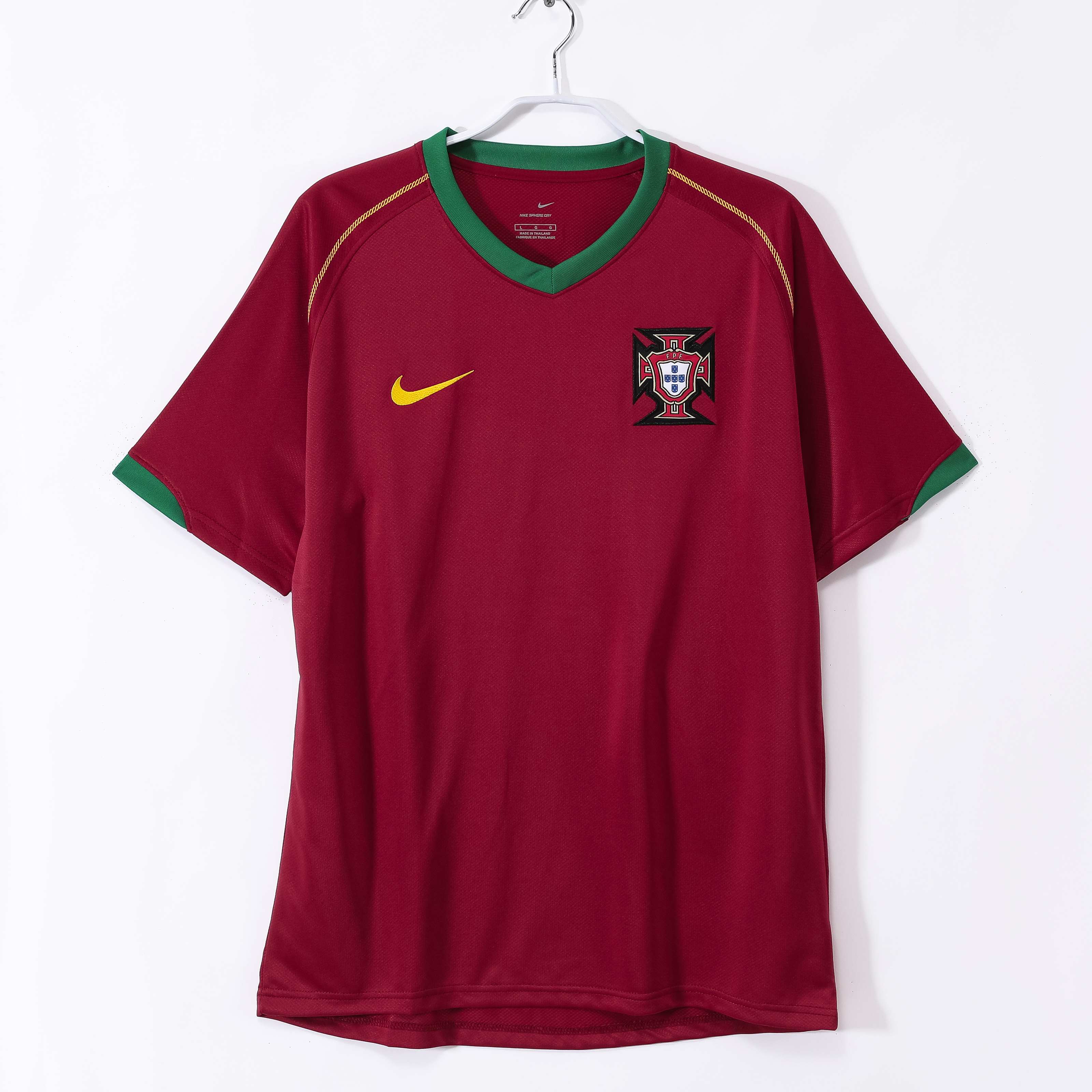 2006 Portugal home retro Fans version