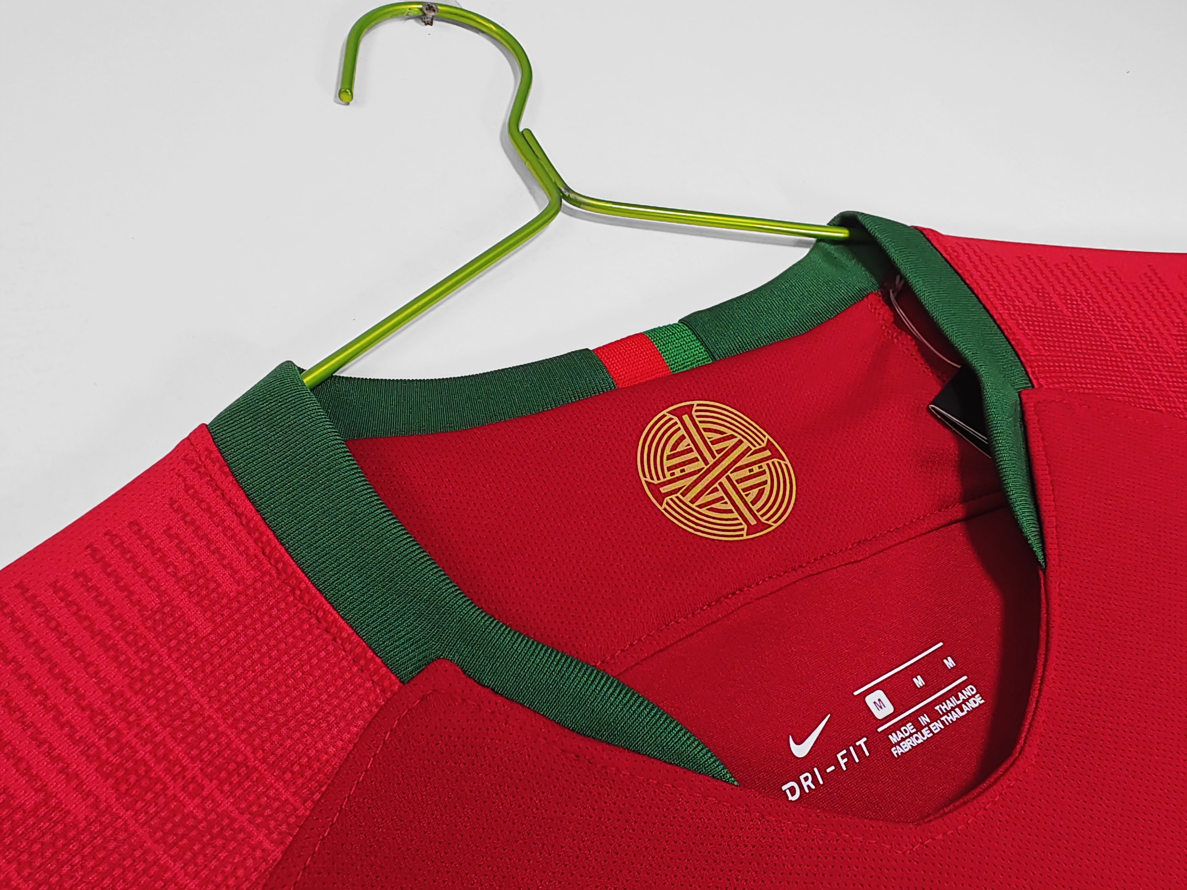 2018 Portugal home retro Fans version