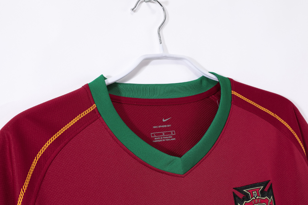 2006 Portugal home retro Fans version