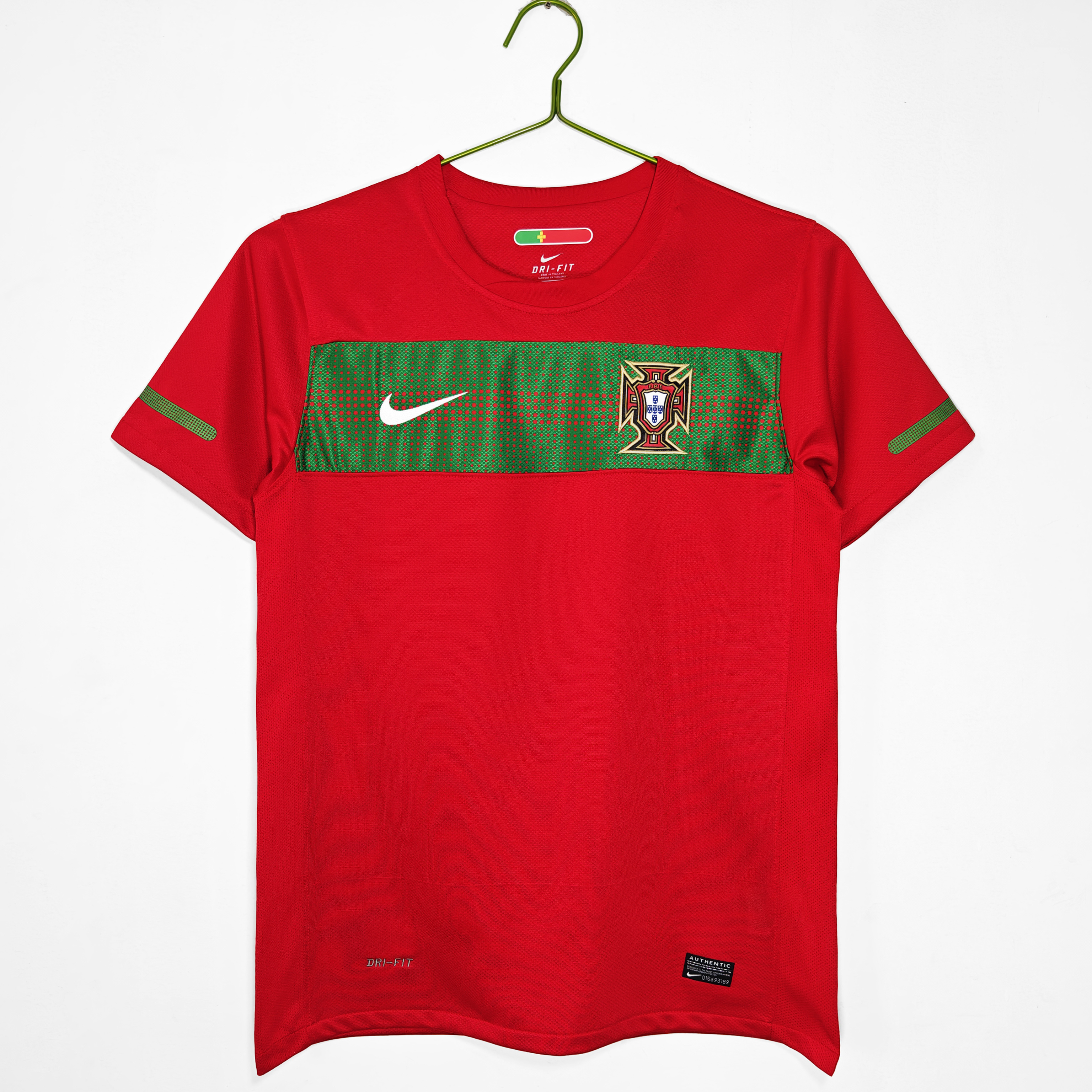 2010 Portugal home retro Fans version