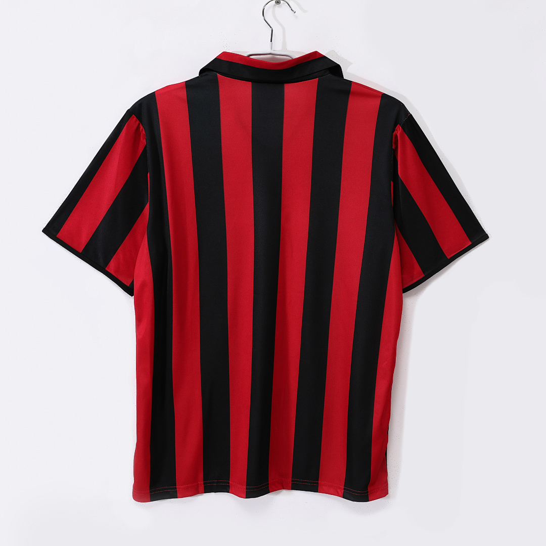 1988/89 AC Milan Home Retro Fan Version