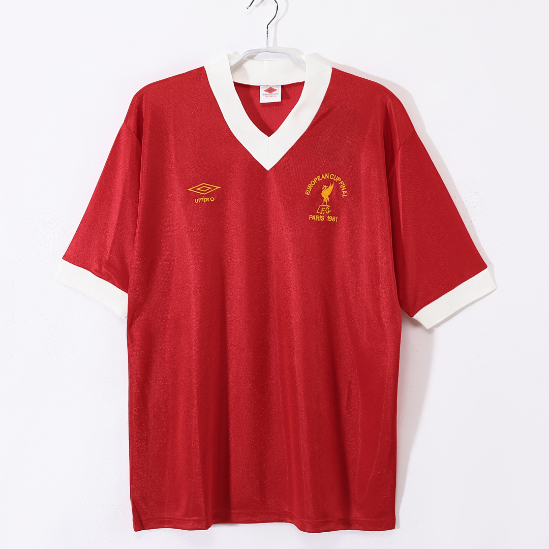 80/81 Liverpool home retro Fans version