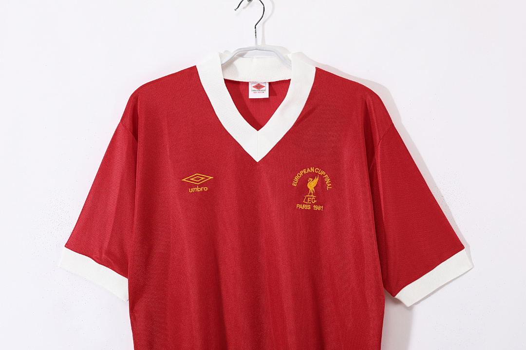 80/81 Liverpool home retro Fans version