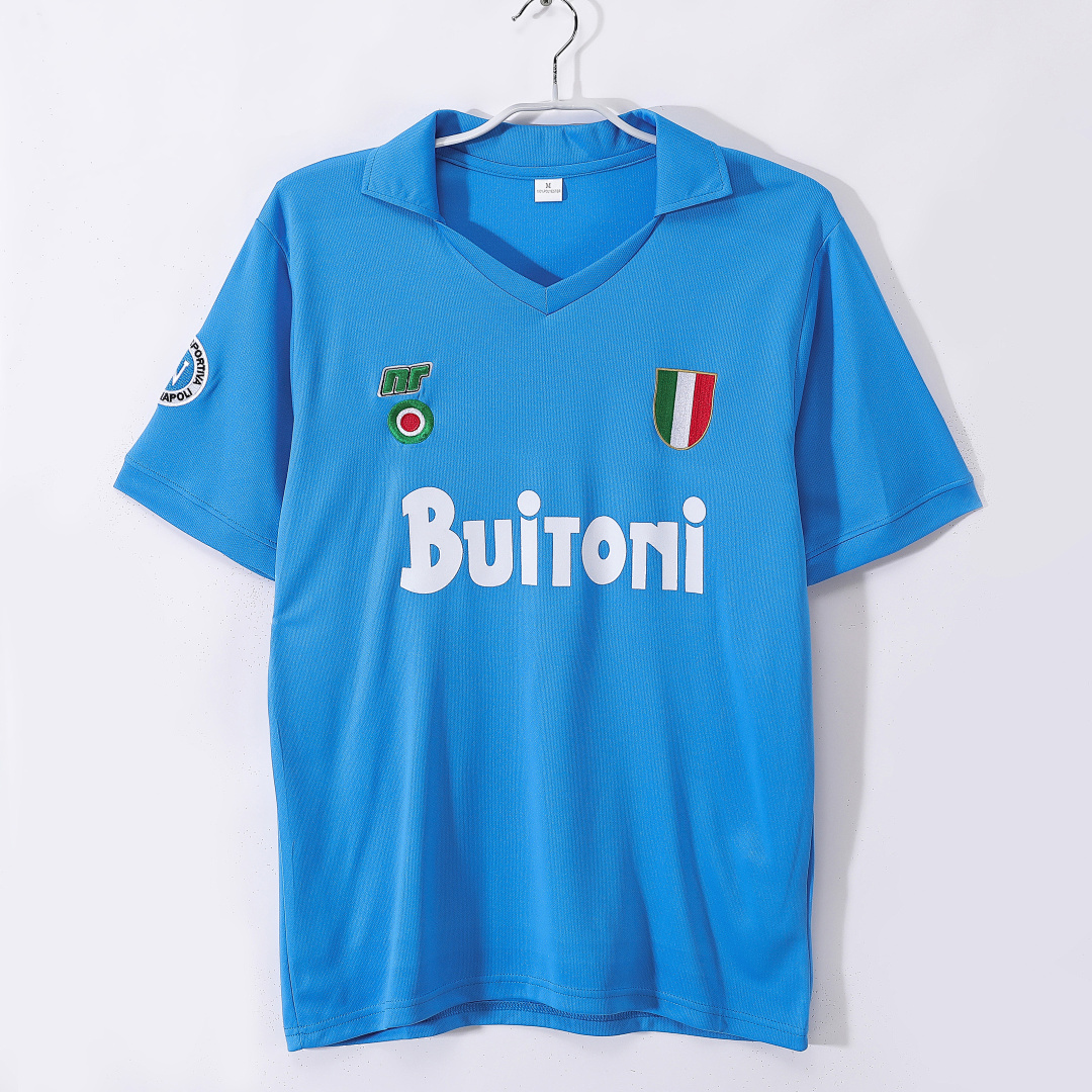 1987/88 Naples home retro Fans version