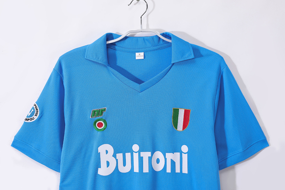 1987/88 Naples home retro Fans version