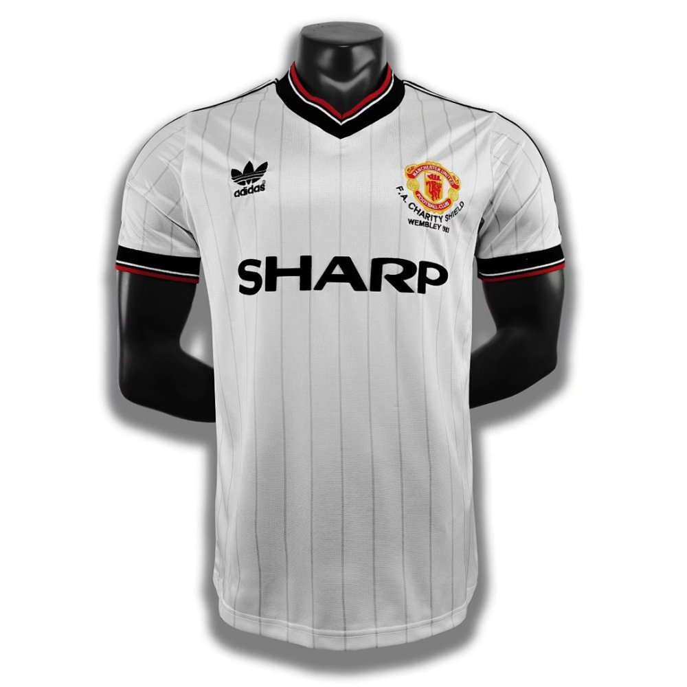 1983 Manchester United away Retro Fan Version