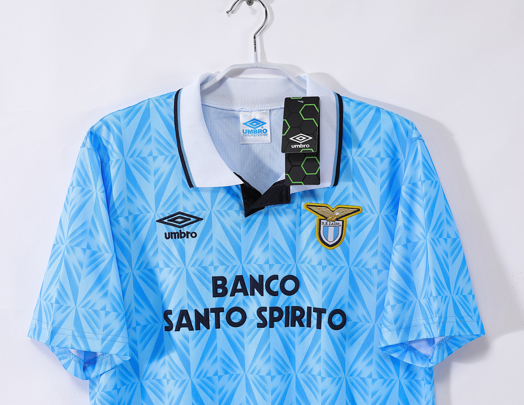 1991/92 Lazio home Retro Fans version