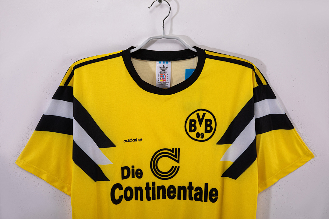 1989 Borussia Dortmund home Retro Fan Version