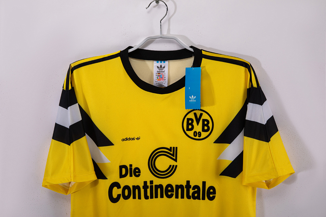 1989 Borussia Dortmund home Retro Fan Version