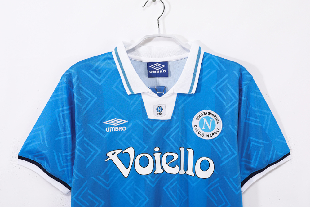 1993/94 Naples home retro Fans version