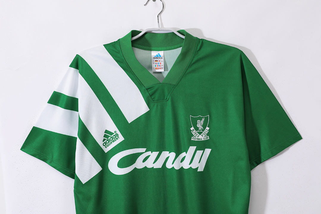 1991/92 Liverpool away retro Fans version