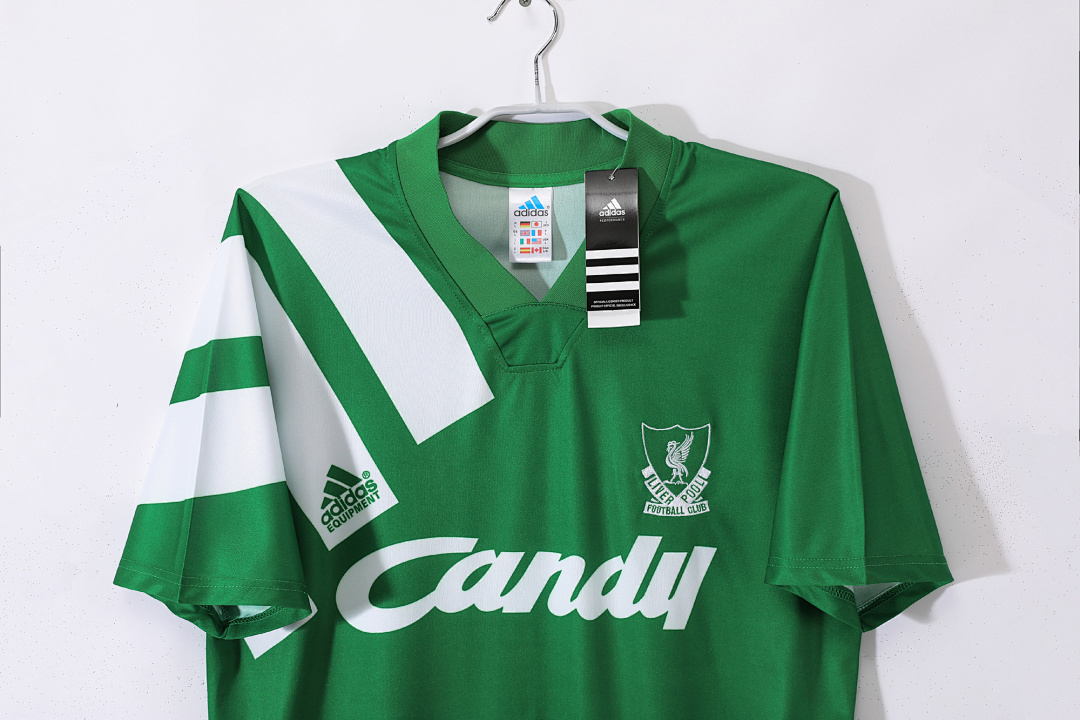 1991/92 Liverpool away retro Fans version