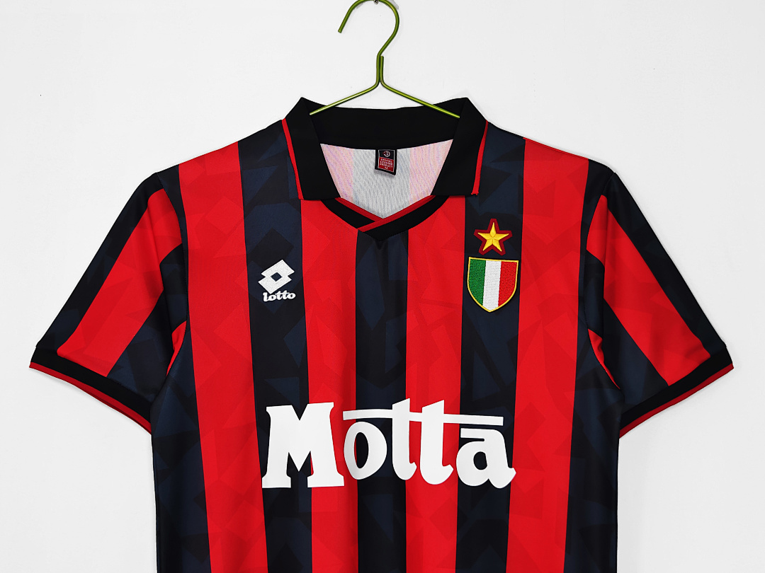 1993/94 AC Milan Home Retro Fan Version