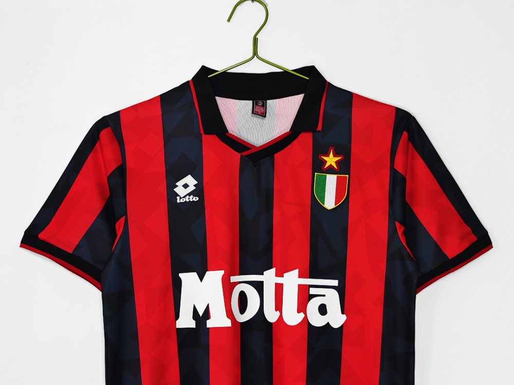 1993/94 AC Milan Home Retro Fan Version