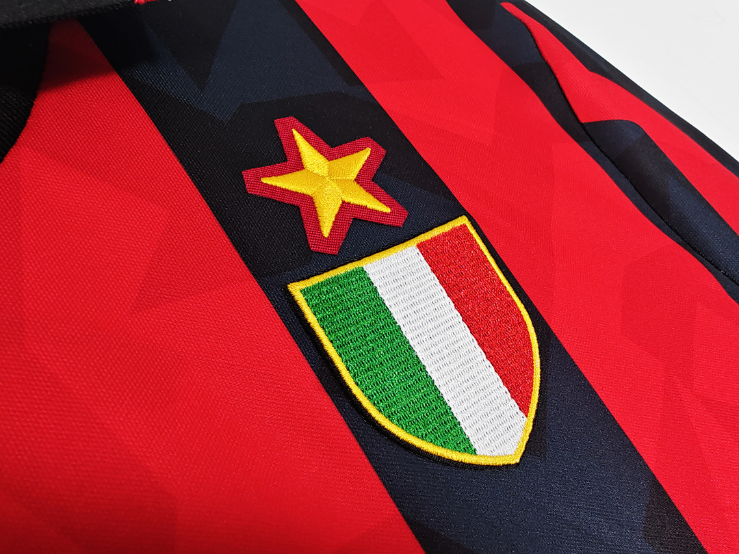 1993/94 AC Milan Home Retro Fan Version
