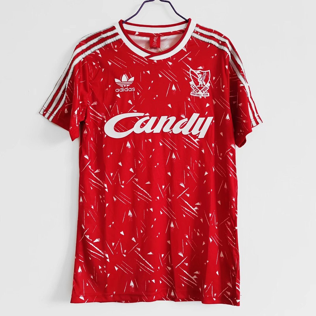 1989/91 Liverpool home retro Fans version
