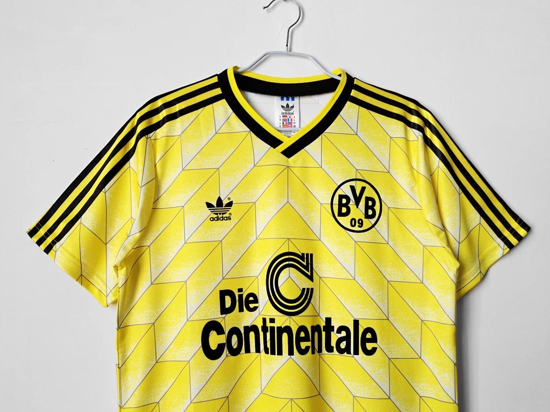 1988 Borussia Dortmund home Retro Fan Version