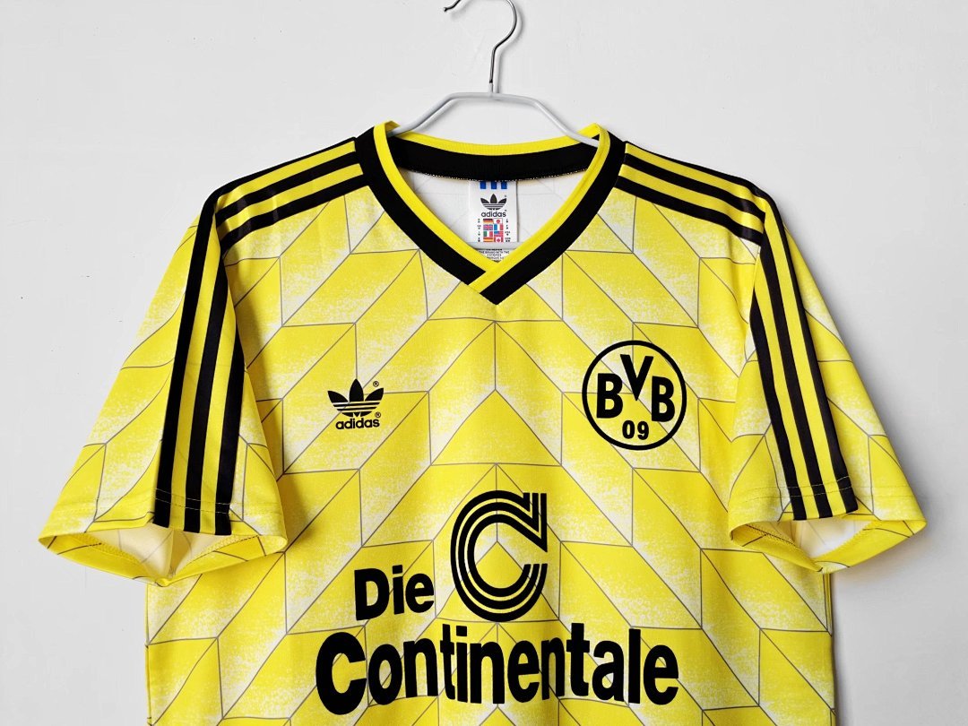 1988 Borussia Dortmund home Retro Fan Version