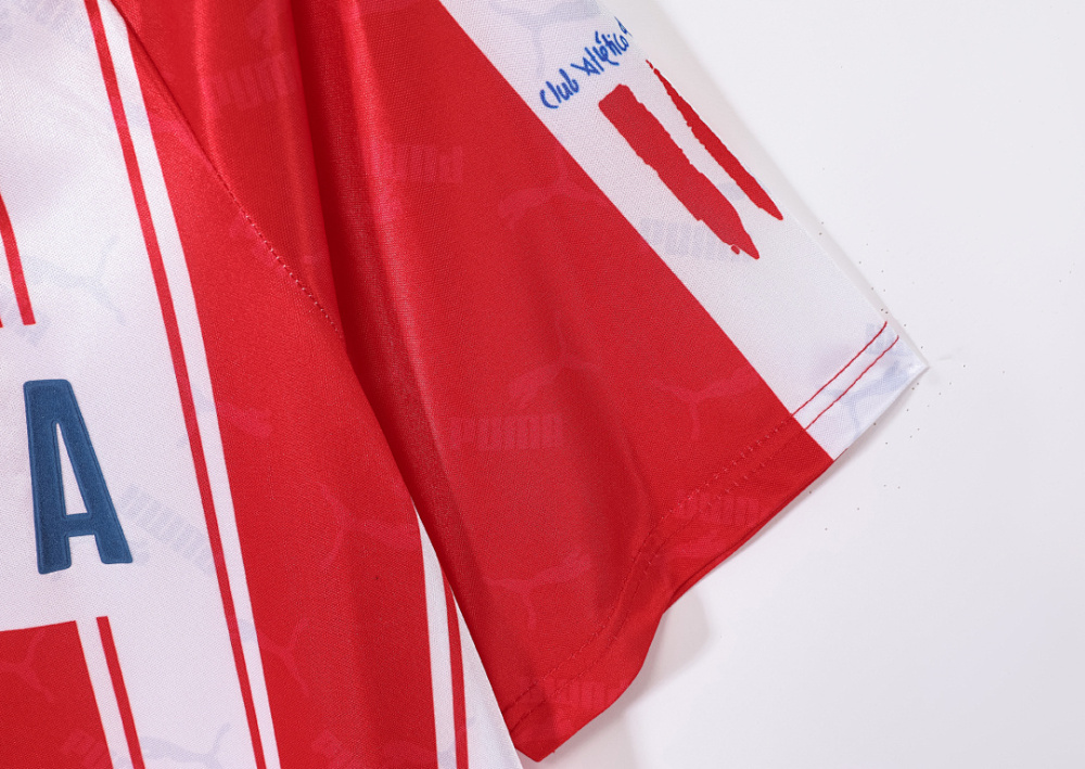 1994/95 Atletico Madrid home retro Fans version