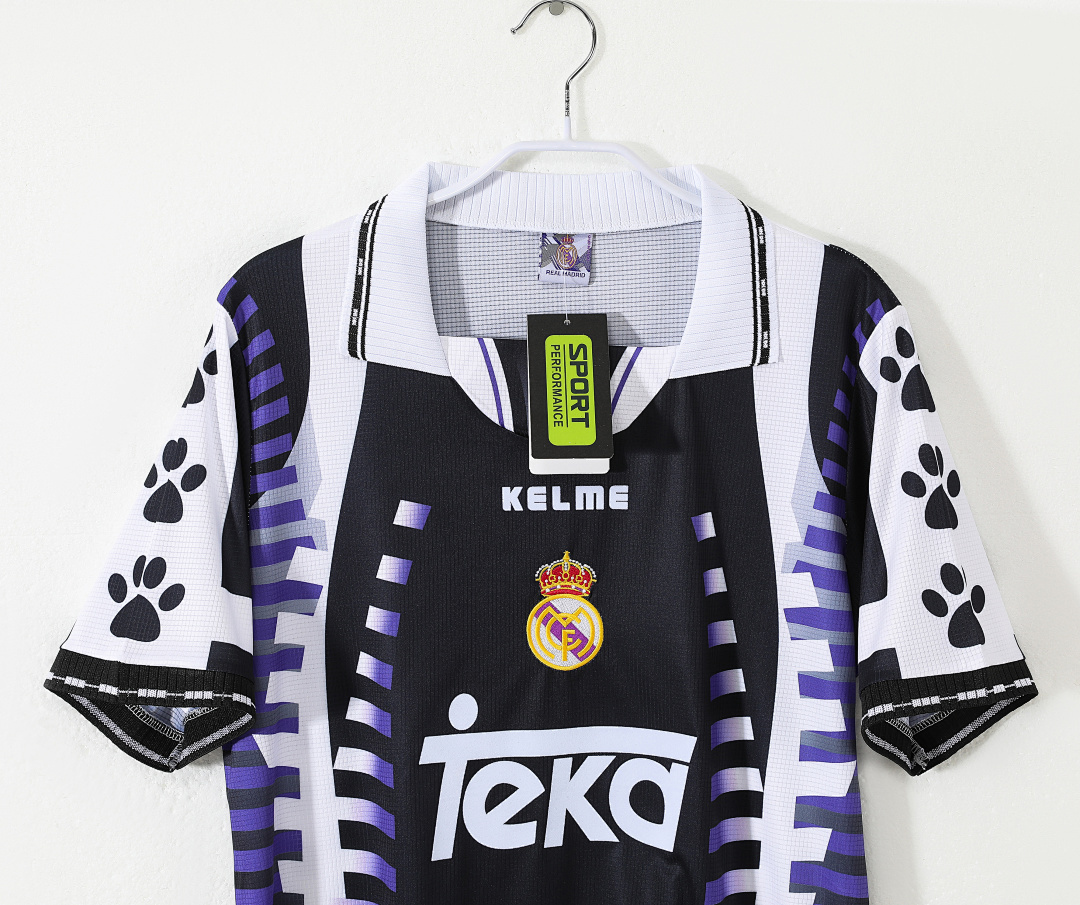 1997/98 Real Madrid 3rd Retro Fan Version