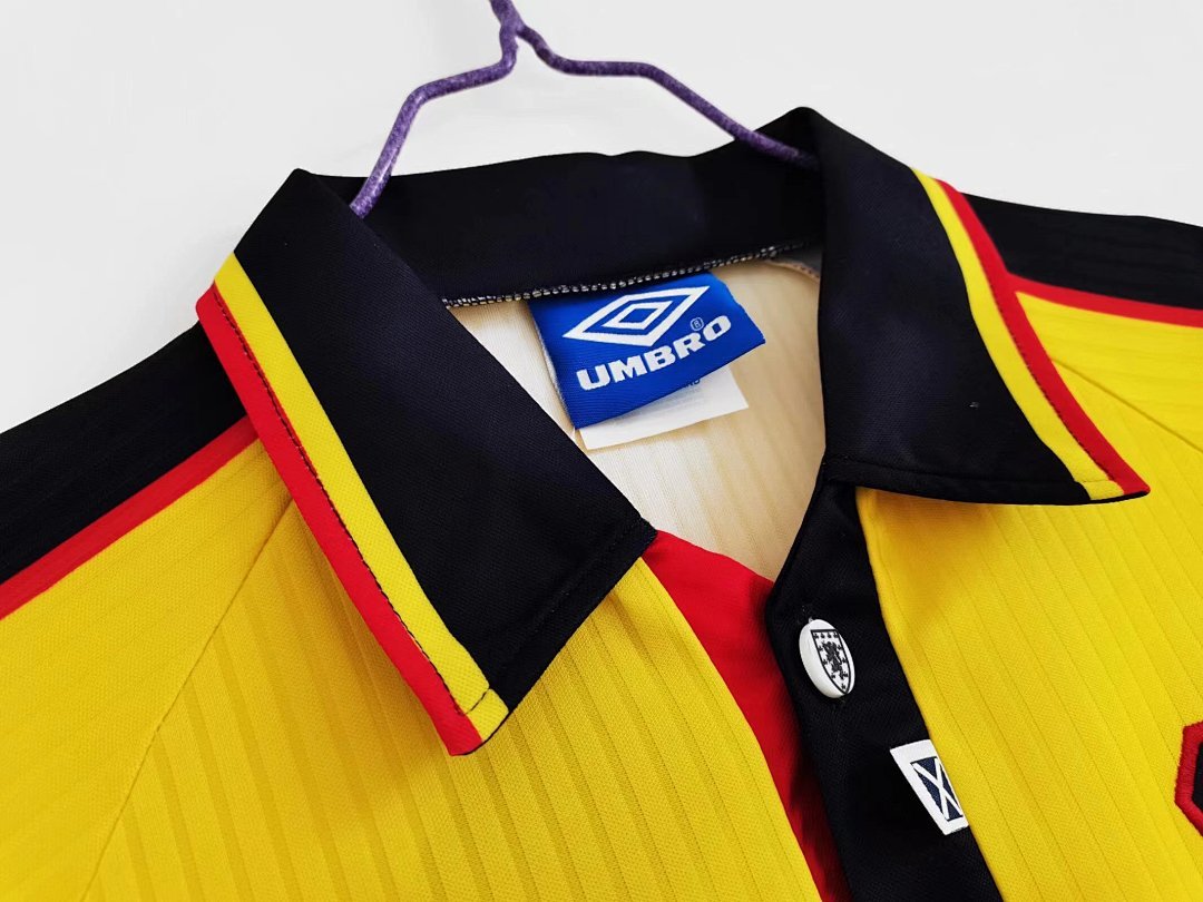 1996/98 Scotland away retro Fans version