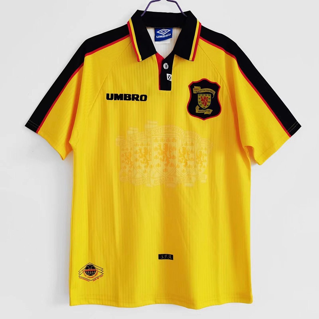 1996/98 Scotland away retro Fans version