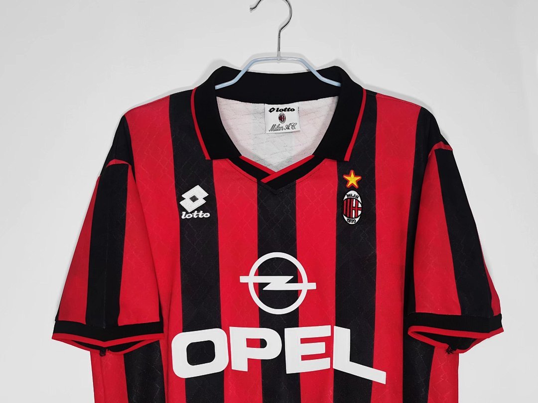 1995/96 AC Milan home Fan Version