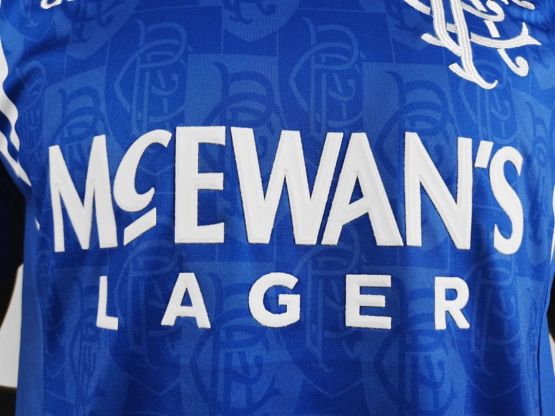 1996/97 Rangers home retro Fans version