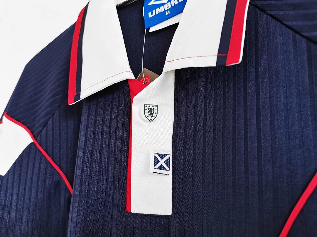 1996/98 Scotland home retro Fans version