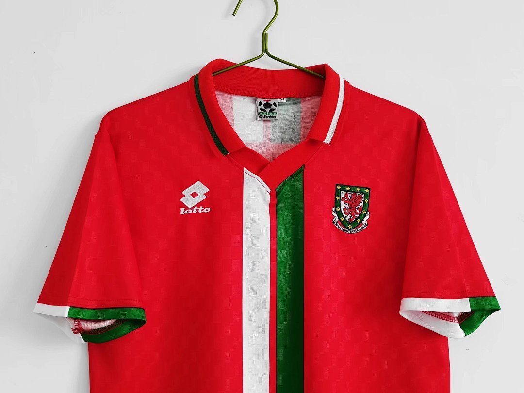 1996/98 Wales home Retro Fan Version