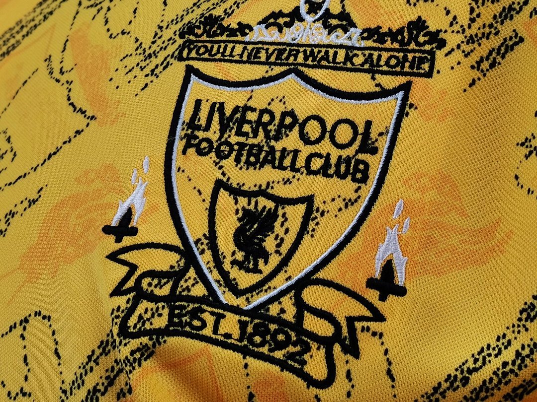 1994/96 Liverpool 3rd retro Fans version