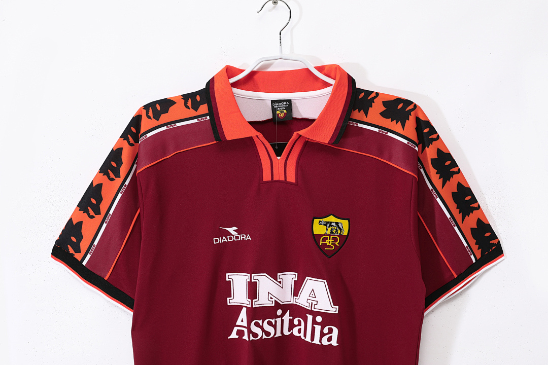 1998/99 Rome home retro Fans version