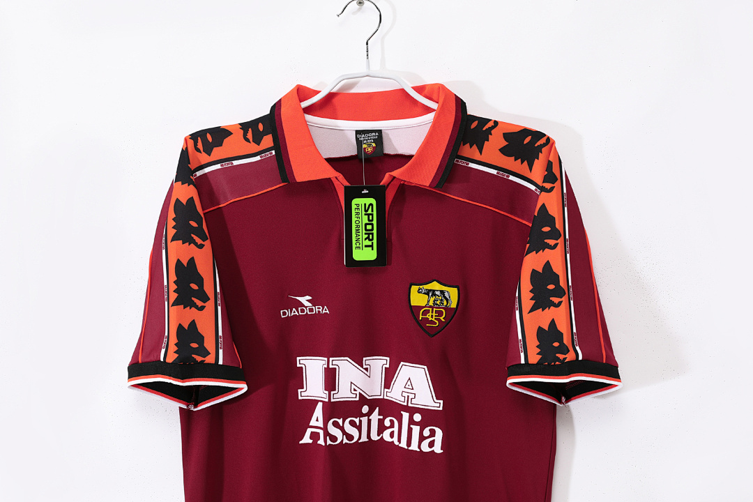 1998/99 Rome home retro Fans version