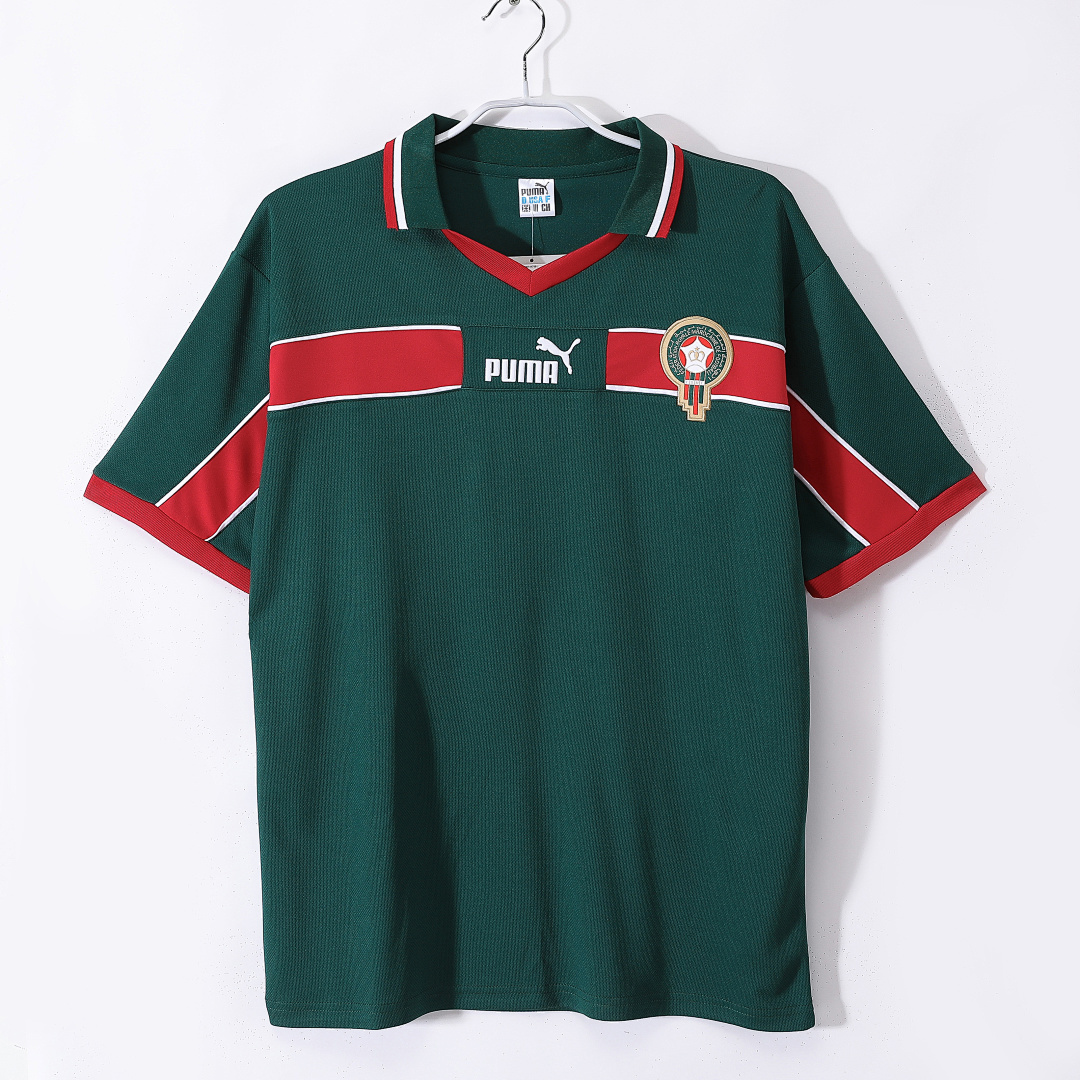 1998 Morocco home retro Fans version