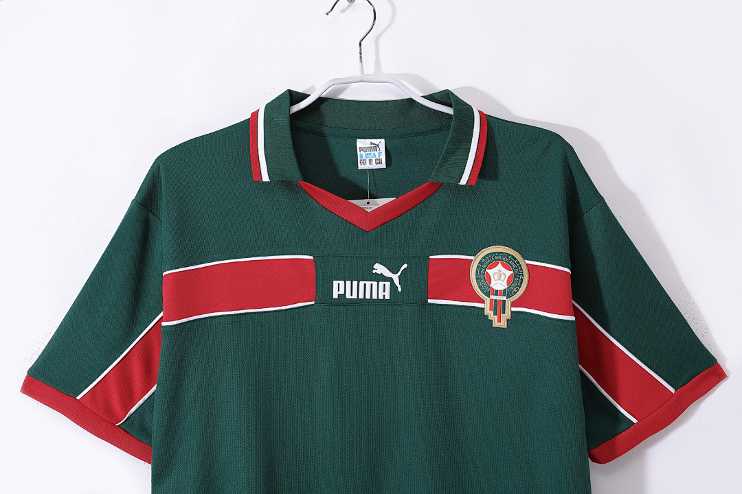 1998 Morocco home retro Fans version