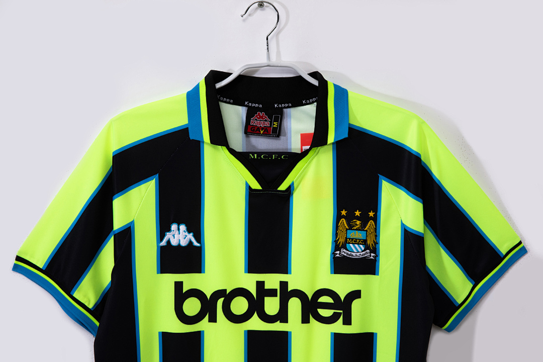 1998/99 Manchester City away Retro Fan Version
