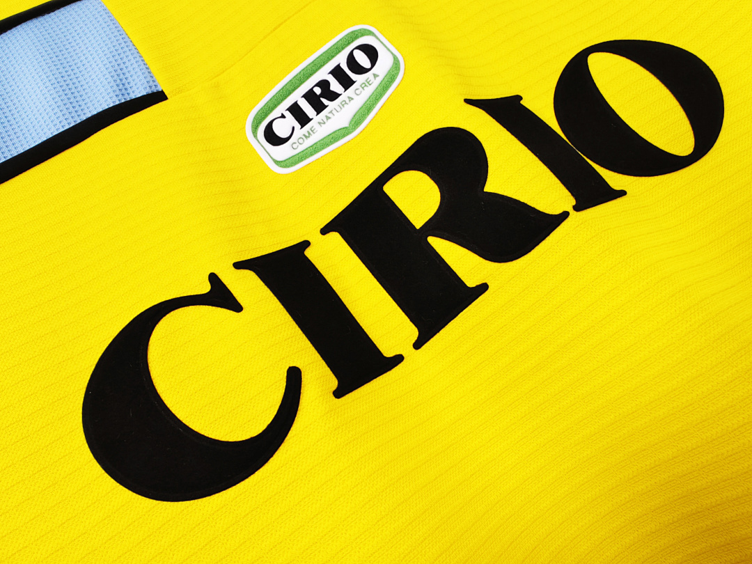 1998/99 Lazio yellow Retro Fans version
