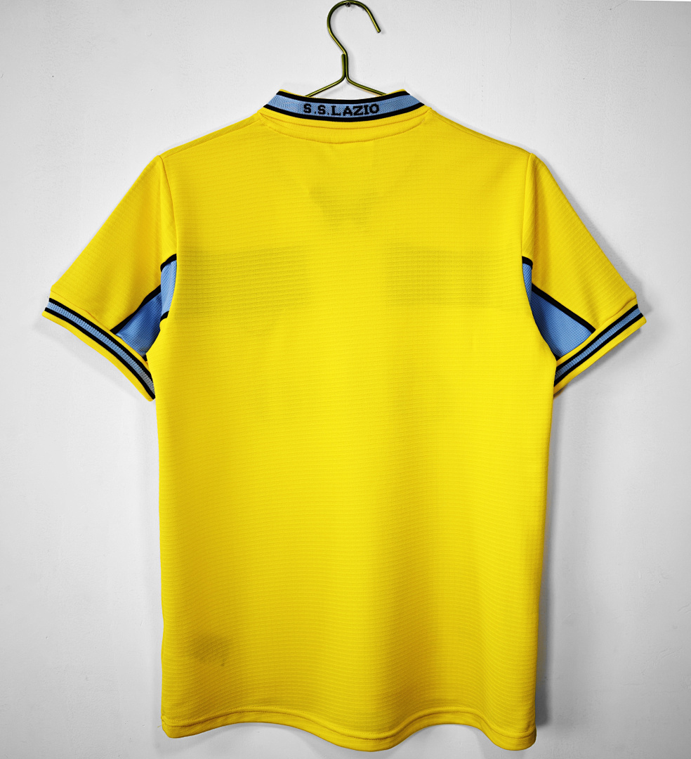 1998/99 Lazio yellow Retro Fans version