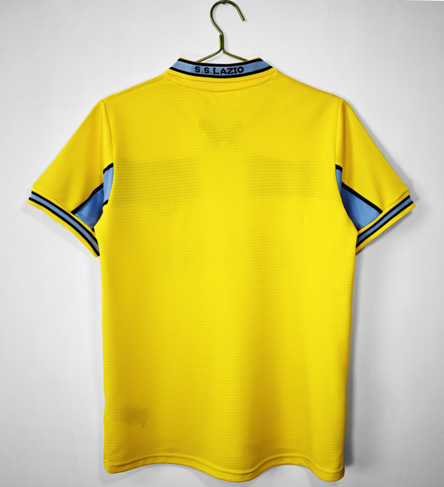 1998/99 Lazio yellow Retro Fans version