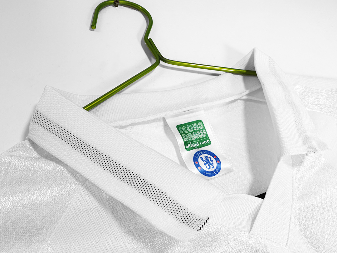 1998/99 Chelsea away White Retro Fans version