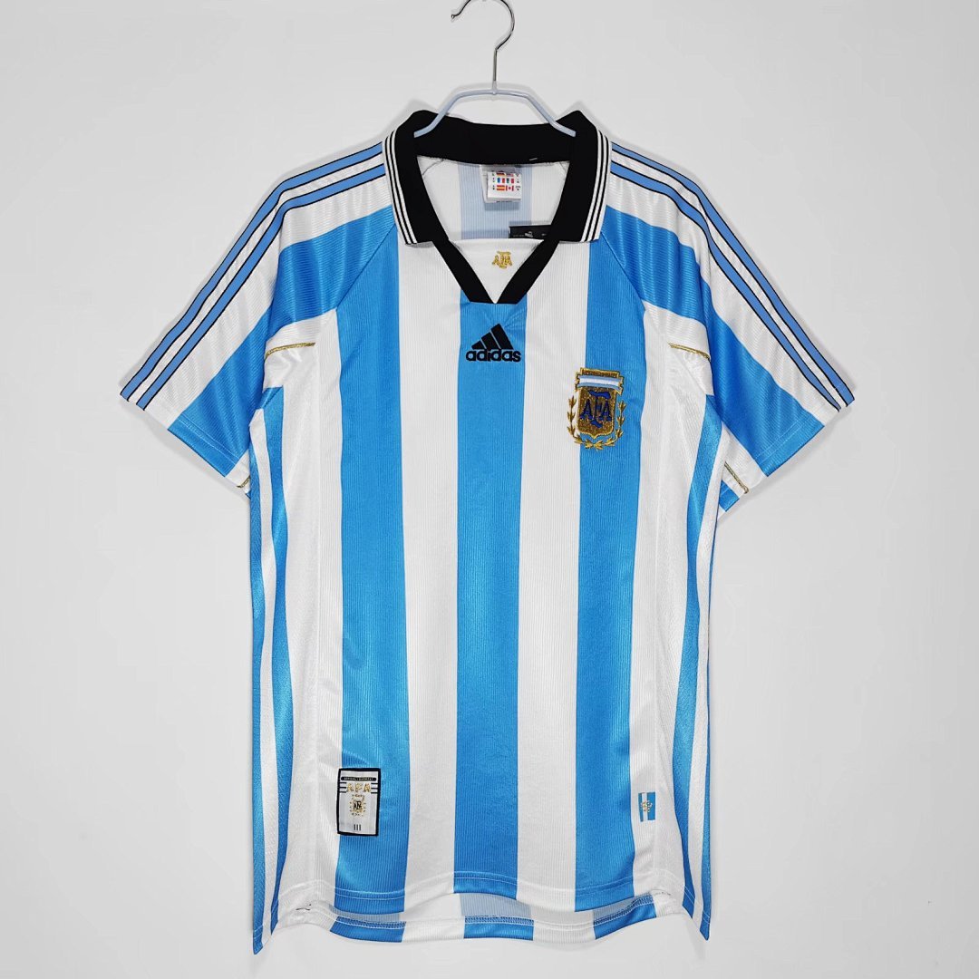 1998/99 Argentina home Retro Fan Version