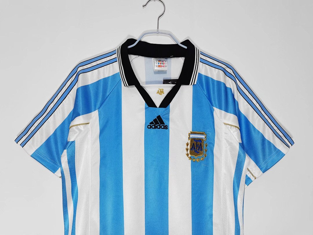 1998/99 Argentina home Retro Fan Version