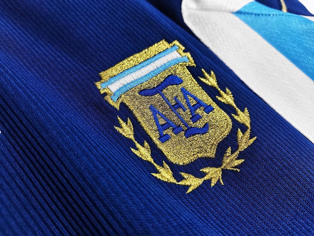 1998 Argentina away Retro Fan Version