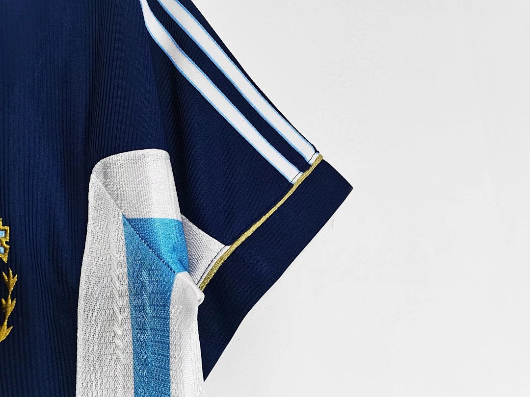 1998 Argentina away Retro Fan Version