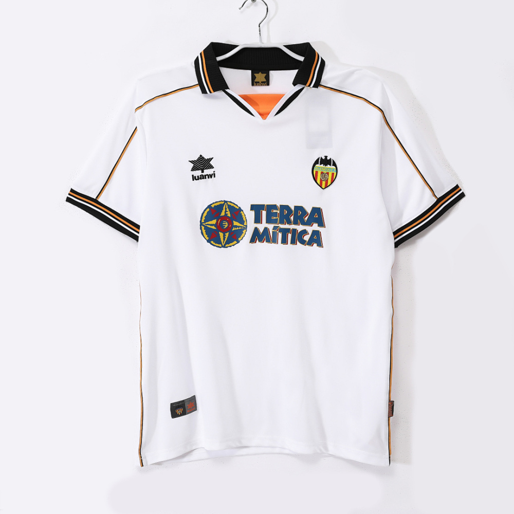 1999/00 Valencia home retro Fans version
